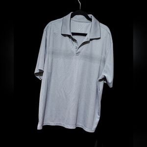 Men's light gray Polo/golf shirt